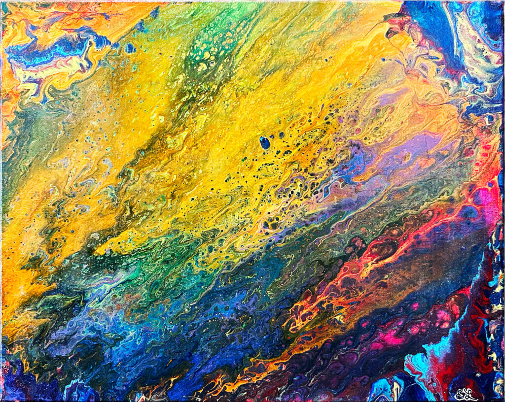 Photo of item c-16x20-0003 Abstract Fluid Art.
Canvas
16x20 in